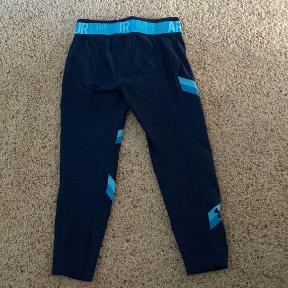 Blue under armor, Capri kids leggings - Picture 2 of 2